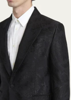 VersaceMen's Jacquard Evening Jacket