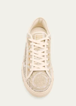 VersaceMen's La Greca Baroque Canvas Low-Top Sneakers