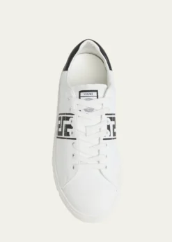 VersaceMen's La Greca Leather Low-Top Sneakers