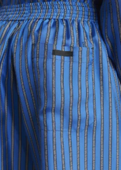 VersaceMen's Meander Print Silk Shorts