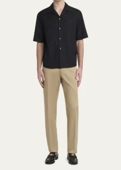 VersaceMen's Medusa Slim Twill Trousers