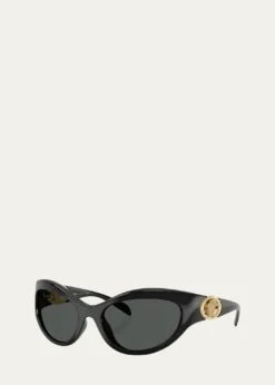 VersaceVE4485 Medusa Plastic Cat-Eye Sunglasses