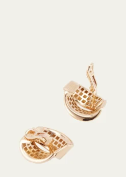 Vhernier18K Rose Gold Abbracio Clip-On Earrings