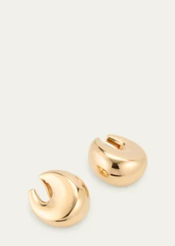VhernierPirouette 18K Rose Gold Earclips