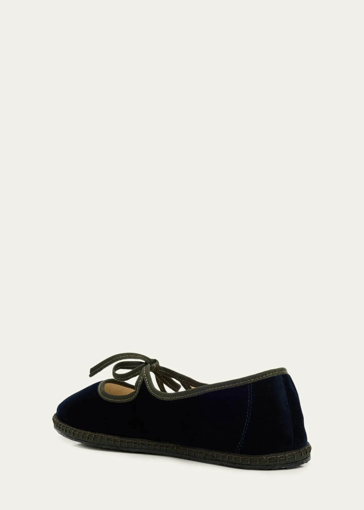 Vibi VeneziaVelvet Mary Jane Ballerina Flats