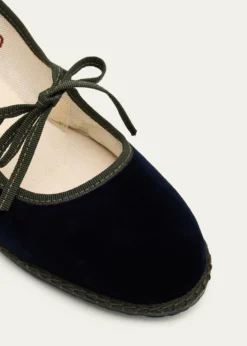 Vibi VeneziaVelvet Mary Jane Ballerina Flats