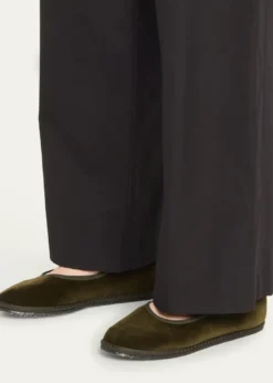 Vibi VeneziaVelvet Mary Jane Ballerina Flats
