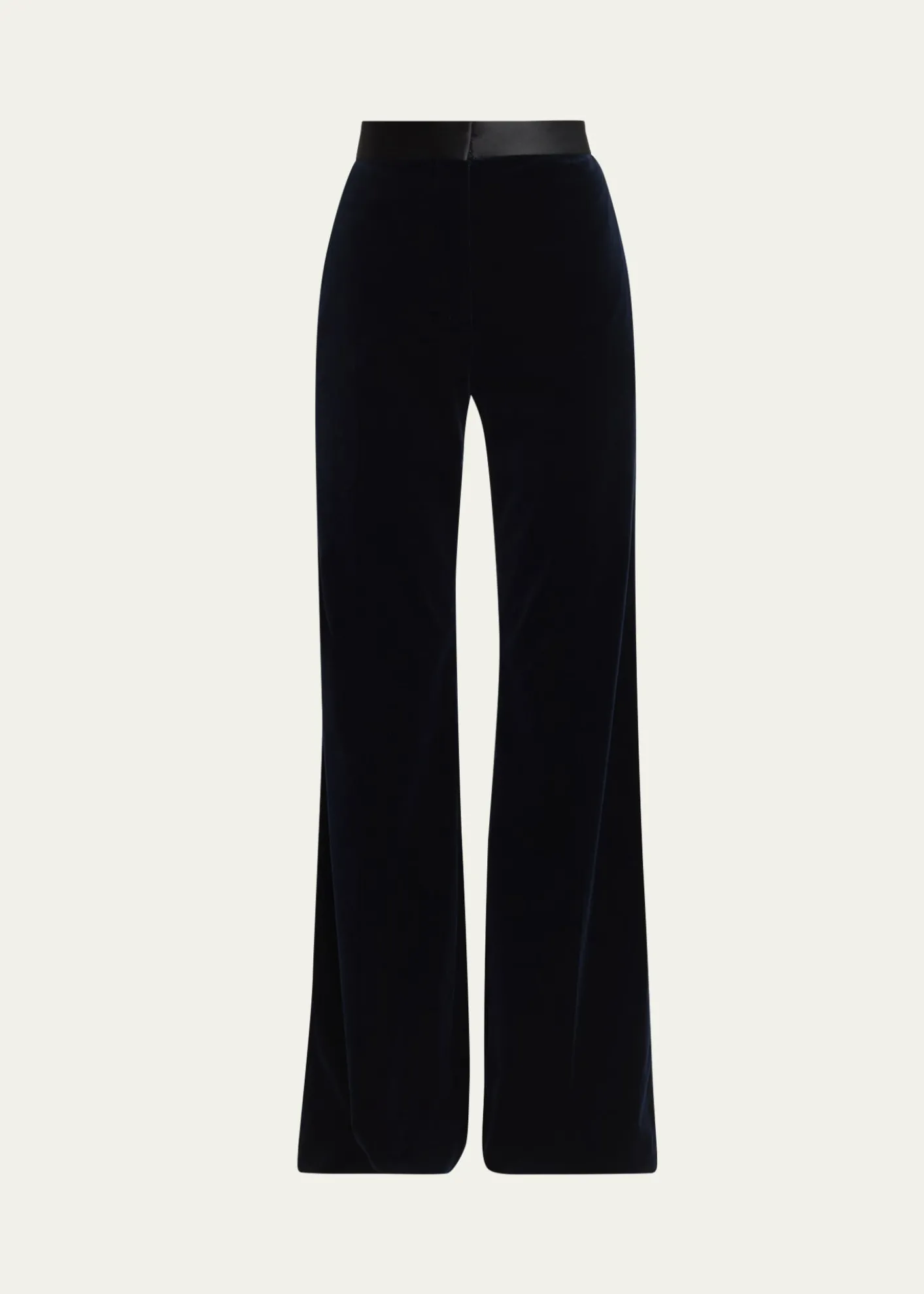 Victoria BeckhamAlina Tailored Velvet Flare Trousers