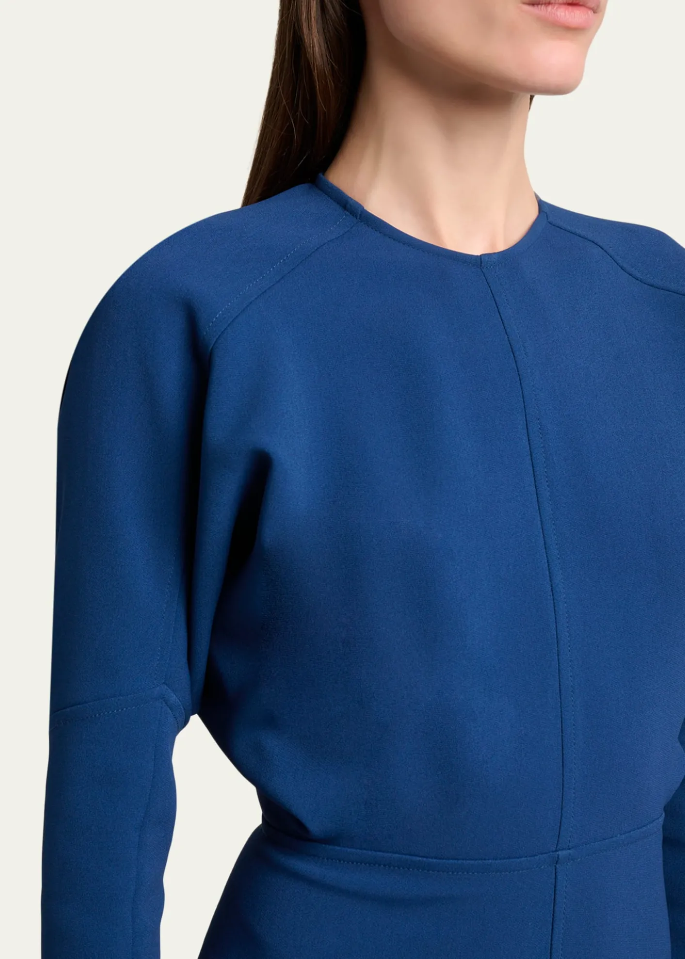 Victoria BeckhamLong-Dolman-Sleeve Dress