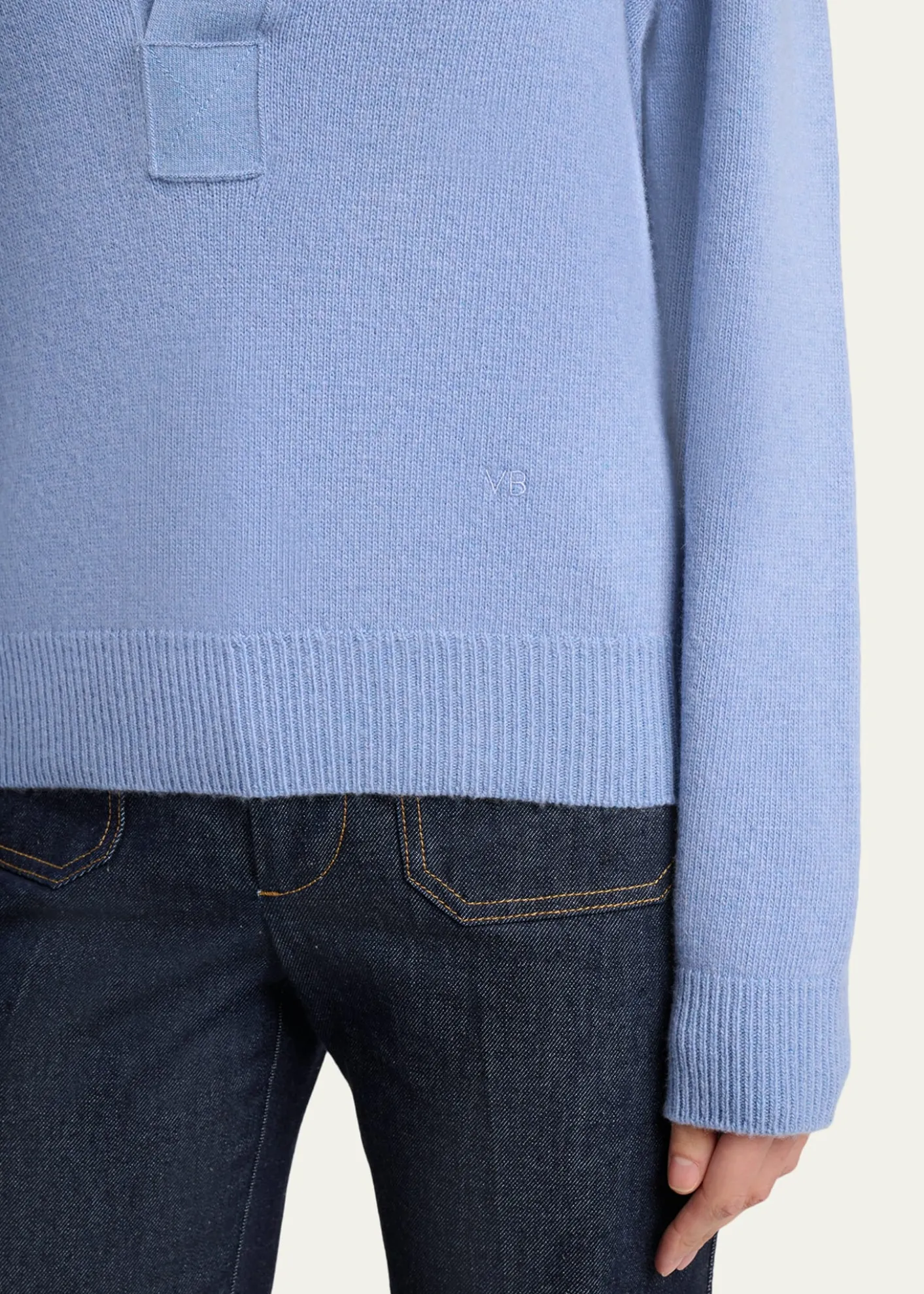 Victoria BeckhamPolo Collar Jumper Sweater