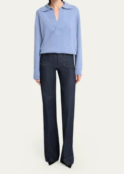 Victoria BeckhamPolo Collar Jumper Sweater
