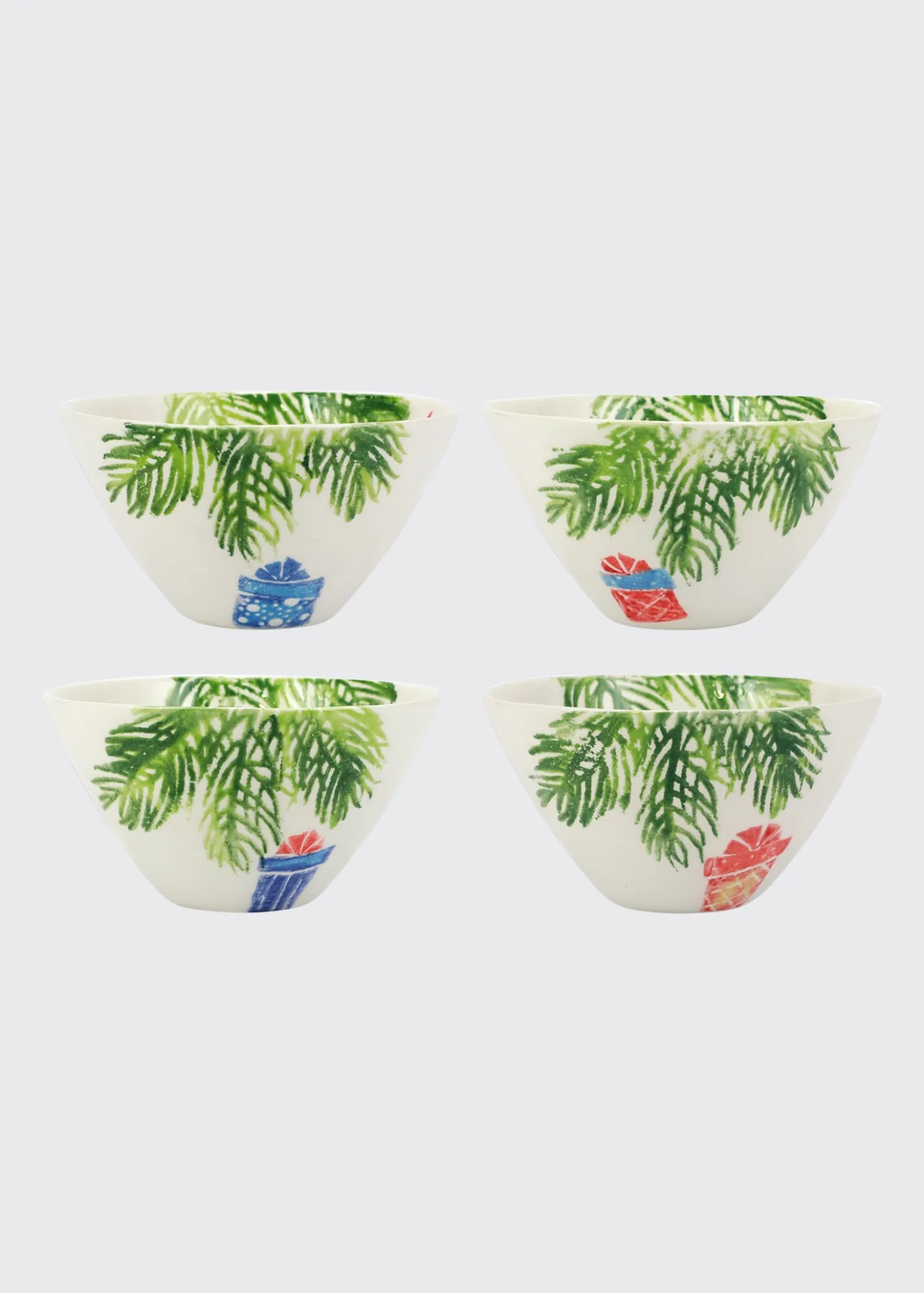 VietriNutcrackers Assorted Cereal Bowls, Set of 4