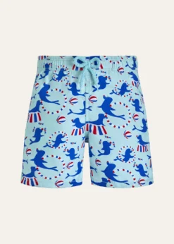 VilebrequinBoy's Circus Printed Swim Shorts, Size 2-14