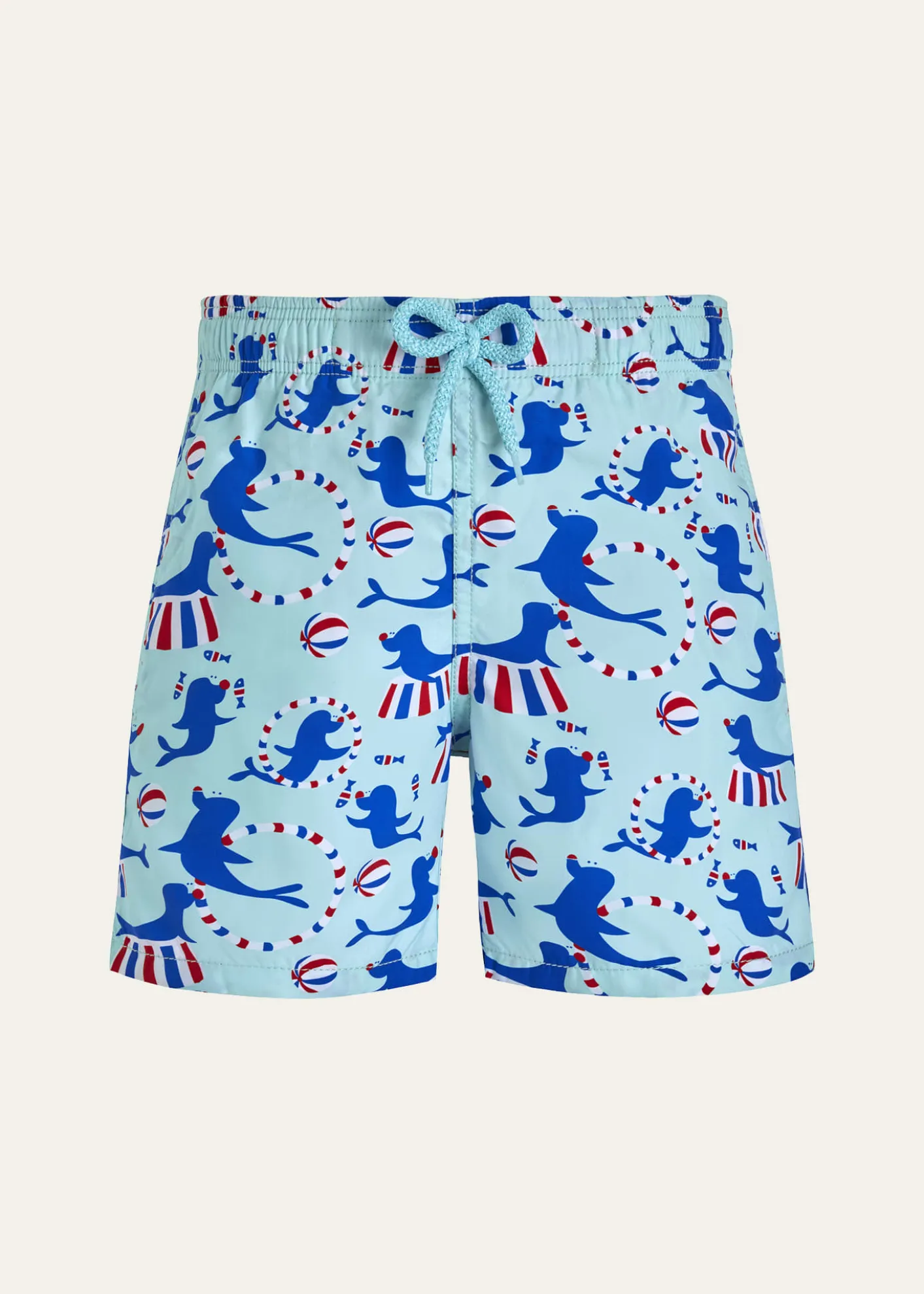 VilebrequinBoy's Circus Printed Swim Shorts, Size 2-14