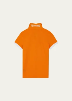VilebrequinBoy's Embroidered Turtle Pique Polo Shirt, Size 2-12
