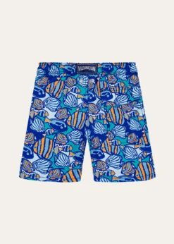 VilebrequinBoy's Fishy Vibes Swim Trunks, Size 2-14