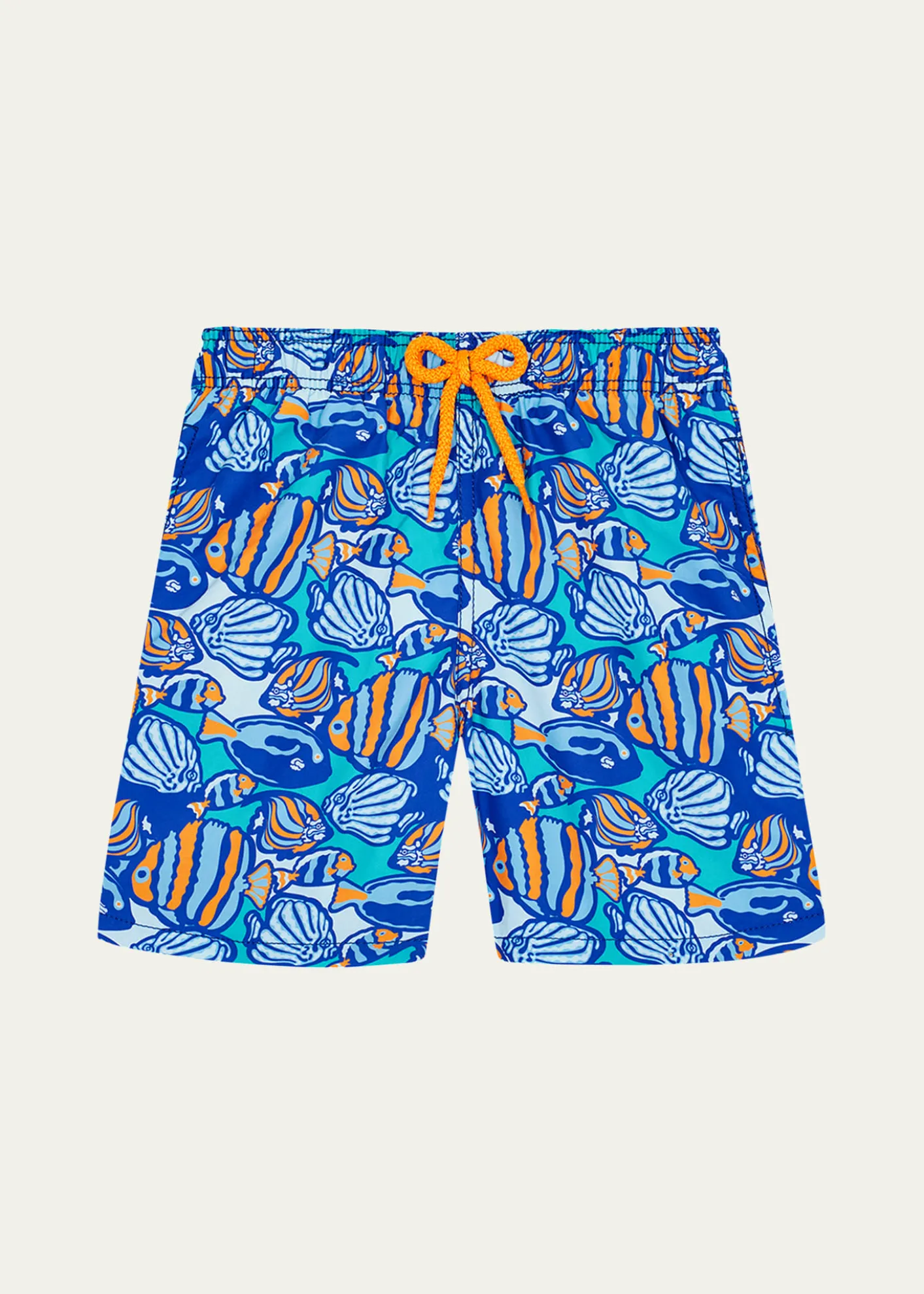 VilebrequinBoy's Fishy Vibes Swim Trunks, Size 2-14