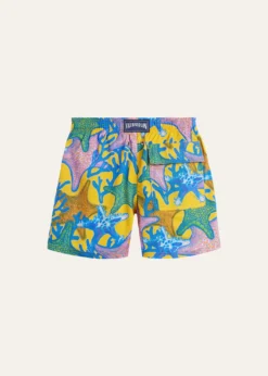 VilebrequinBoy's Glowed Star Swim Trunks, Size 2-14