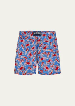 VilebrequinBoy's Graphic Crab & Lobster-Print Shorts, Size 2-14