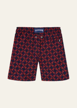 VilebrequinBoy's Homard Lobster Printed Swim Shorts, Size 2-14