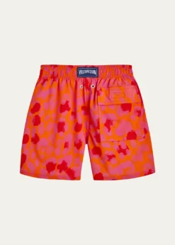 VilebrequinBoy's Leopard-Print Swim Shorts, Size 2-14