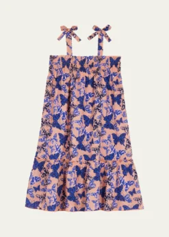 VilebrequinGirl's Butterfly-Print Dress, Size 2-14