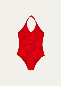 VilebrequinGirl's Jungle-Print One-Piece Swimsuit, Size 4-14