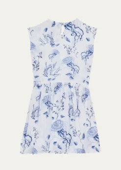 VilebrequinGirl's Medusa Jellyfish-Print Dress, Size 2-14