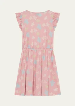 VilebrequinGirl's Turtle-Print Organic Cotton Dress, Size 2-14