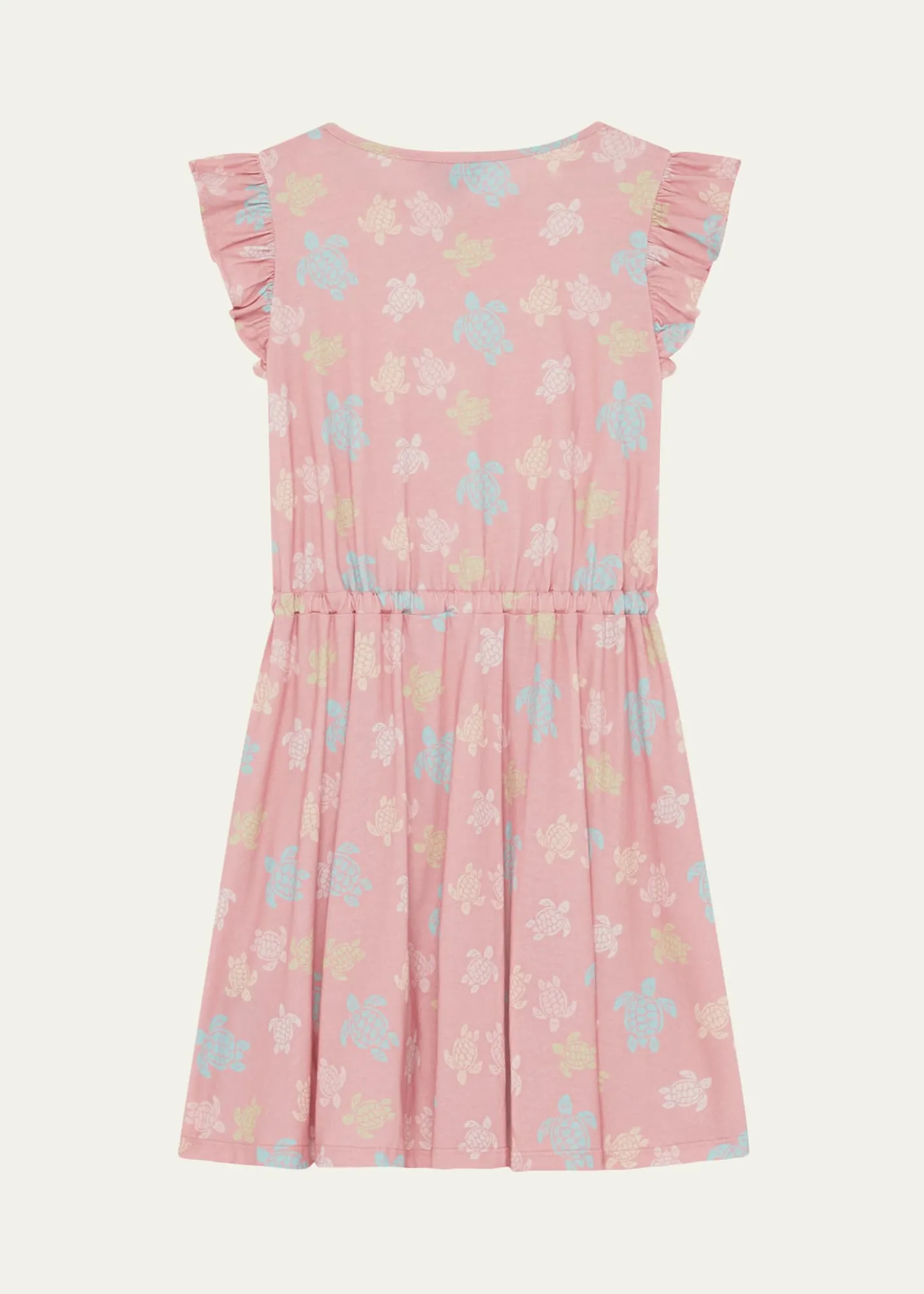 VilebrequinGirl's Turtle-Print Organic Cotton Dress, Size 2-14