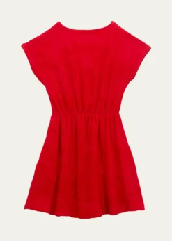 VilebrequinGirl's Flo Embroidered Terry Cloth Dress, Size 2-14
