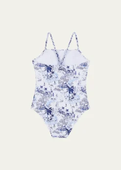 VilebrequinGirl's Printed One-Piece Swimsuit, Size 2-12