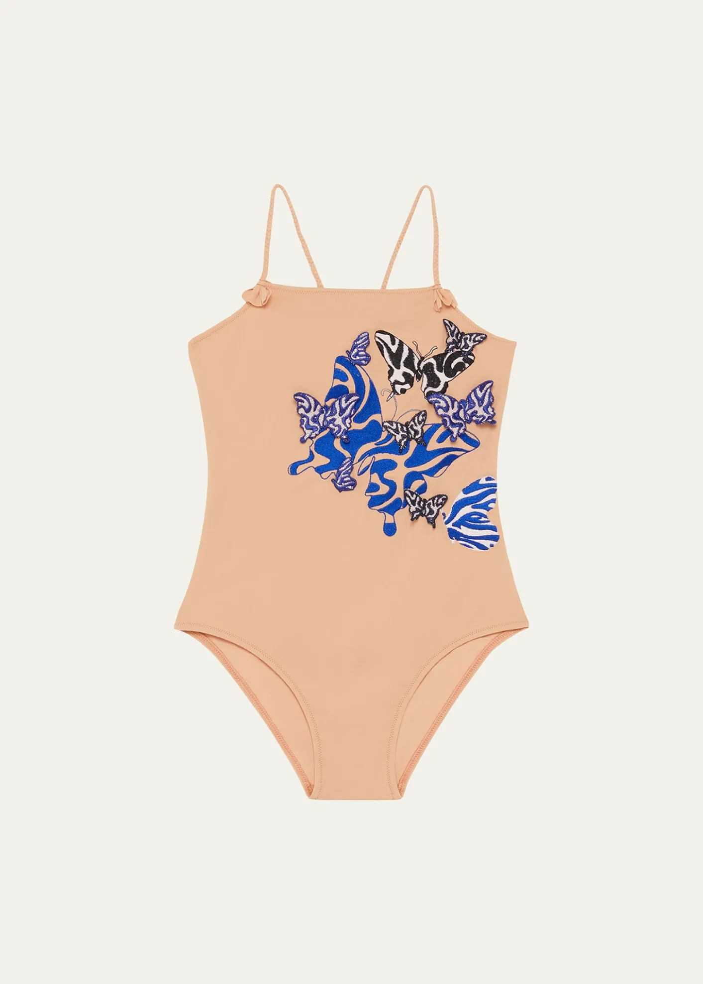 VilebrequinGirl's Swimsuit W/ Embroidered Butterflies, Size 2-14