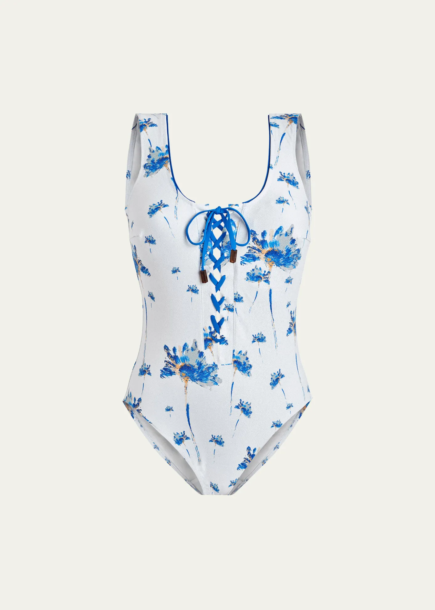 VilebrequinHerbier Shiny Jersey One-Piece Swimsuit