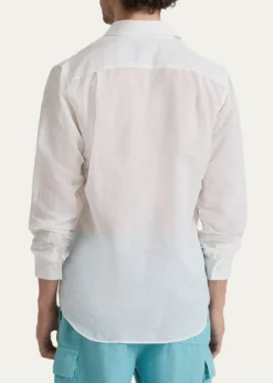 VilebrequinMen's Cotton-Linen Solid Sport Shirt