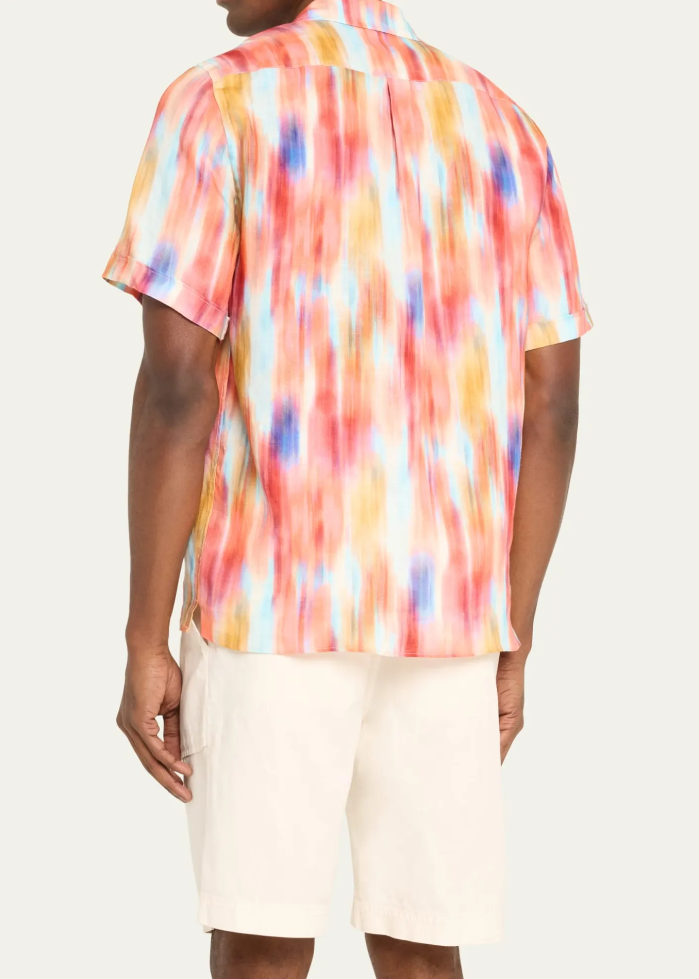 VilebrequinMen's Ikat-Print Short-Sleeve Shirt