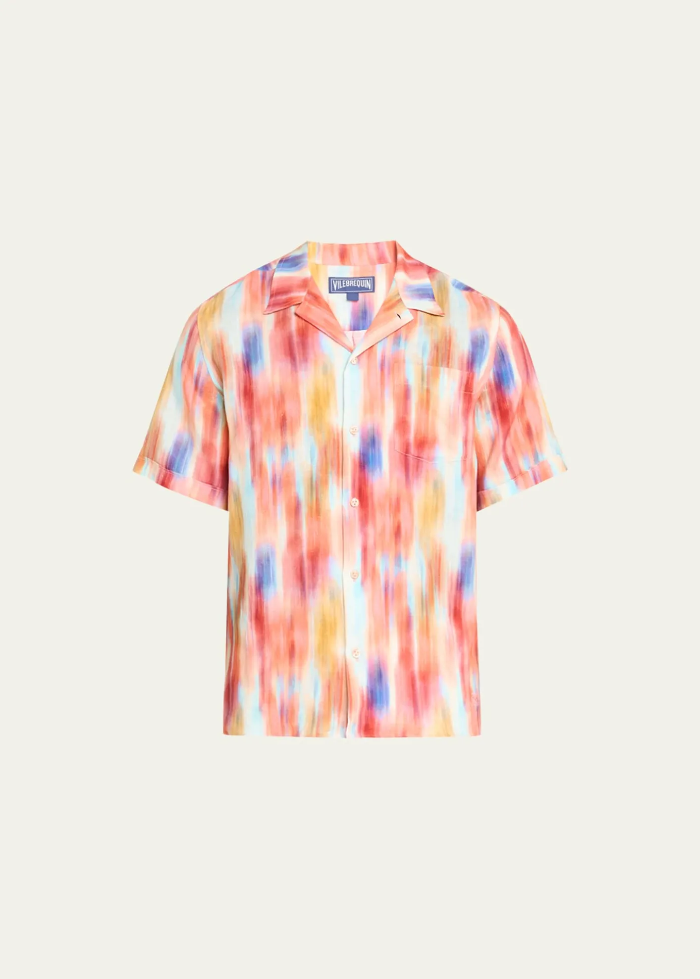 VilebrequinMen's Ikat-Print Short-Sleeve Shirt