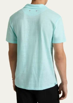 VilebrequinMen's Linen Jersey Johnny Collar Polo Shirt