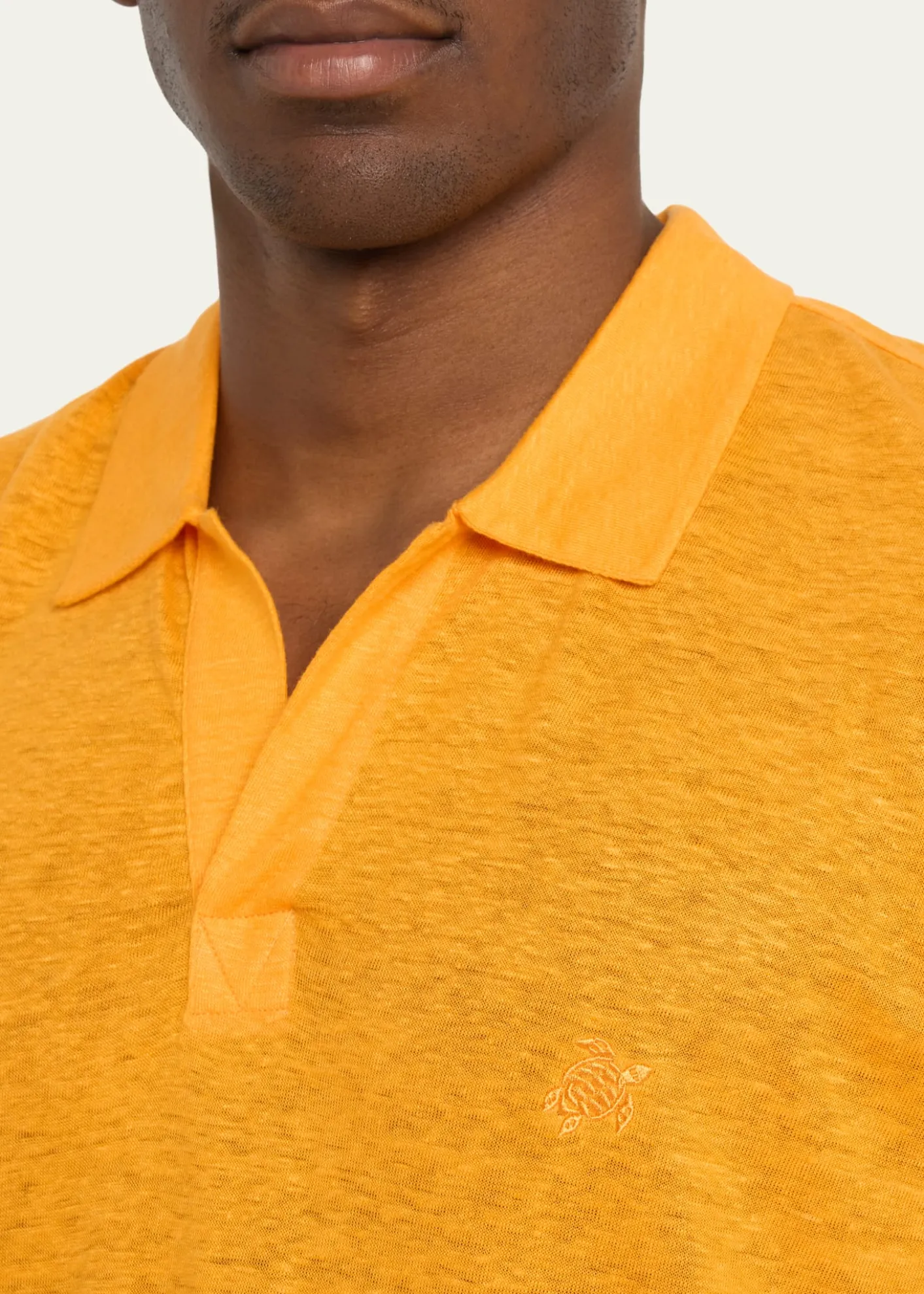 VilebrequinMen's Pyramid Linen Polo Shirt
