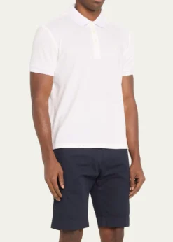 VilebrequinMen's Solid Terry Polo Shirt