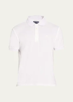 VilebrequinMen's Solid Terry Polo Shirt