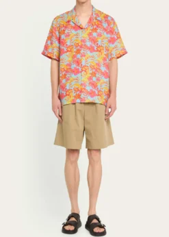 VilebrequinMen's Tahiti Flower-Print Camp Shirt