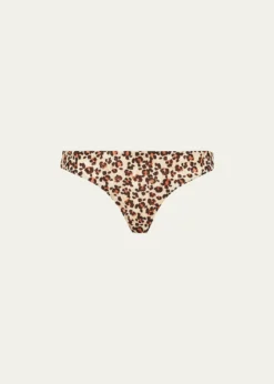 VilebrequinTurtles Leopard Jersey Bikini Bottoms