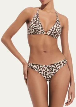 VilebrequinTurtles Leopard Jersey Bikini Bottoms