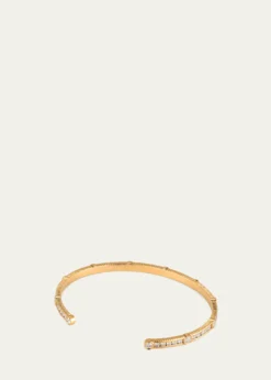 Viltier18K Rayon Diamond Bangle