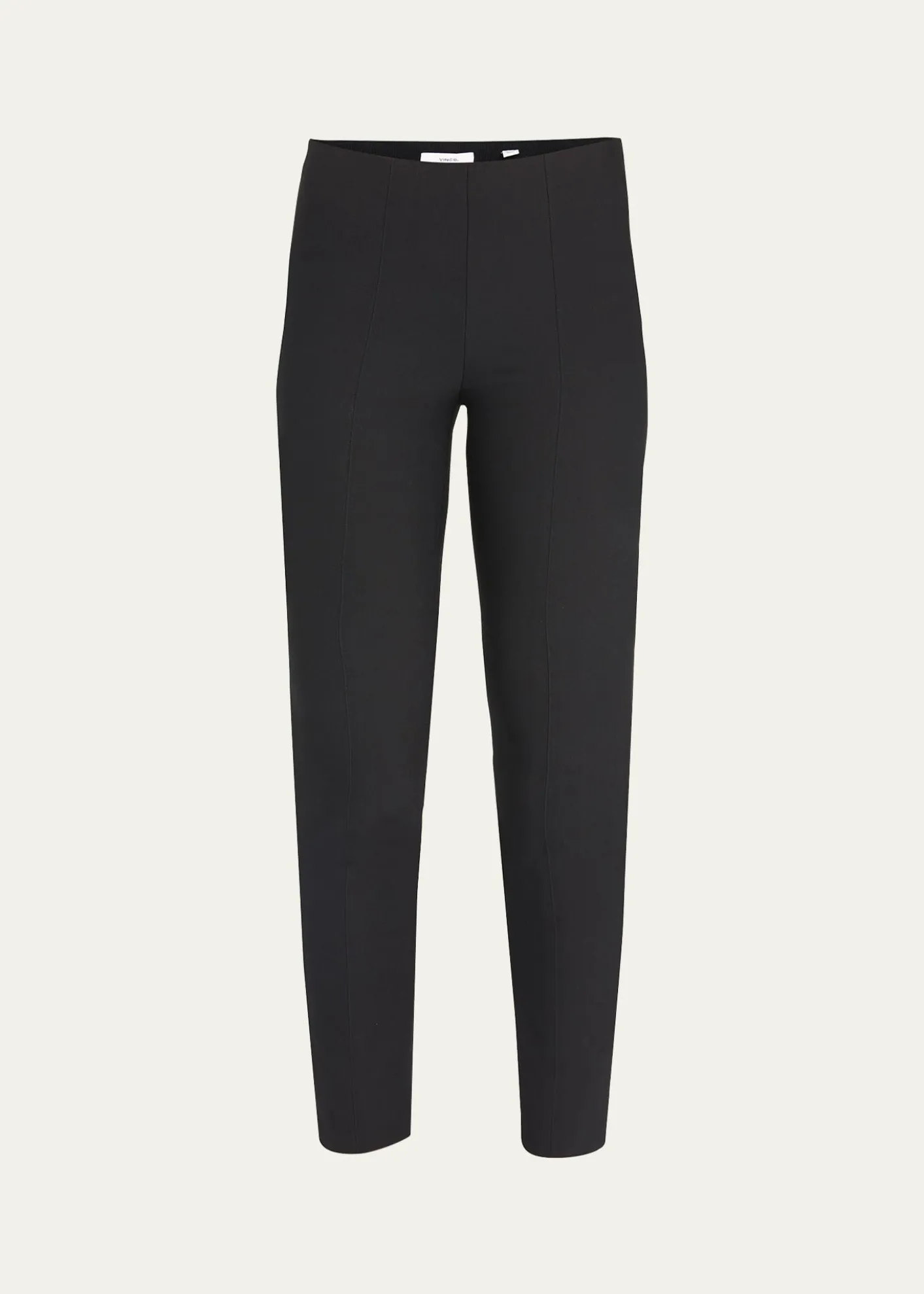 VinceBobbi Mid-Rise Stitch Front Seam Leggings