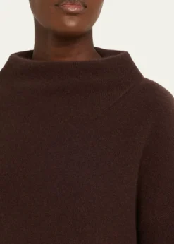 VinceBoiled Cashmere Turtleneck Pullover