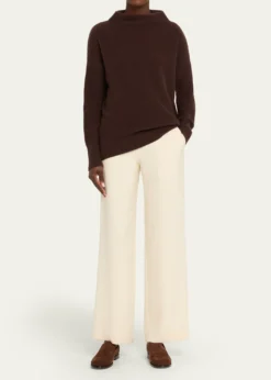 VinceBoiled Cashmere Turtleneck Pullover