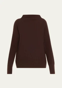 VinceBoiled Cashmere Turtleneck Pullover