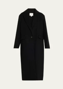 VinceCashmere-Wool Single-Breasted Coat